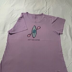 Purple Graphic T-Shirt